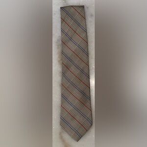 Brooks Brothers MAKERS Tie | Silk Cotton Blend | Glen Plaid Golden Fleece USA